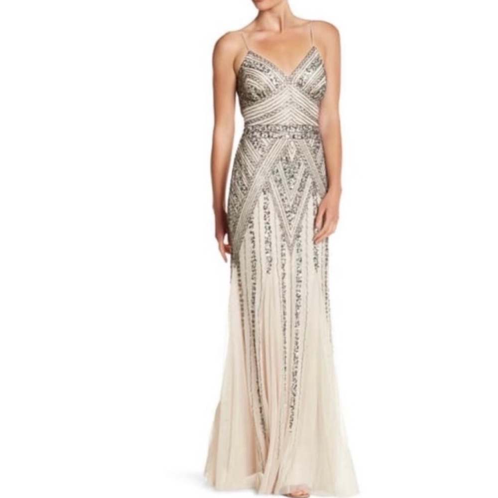 Beaded Gown.